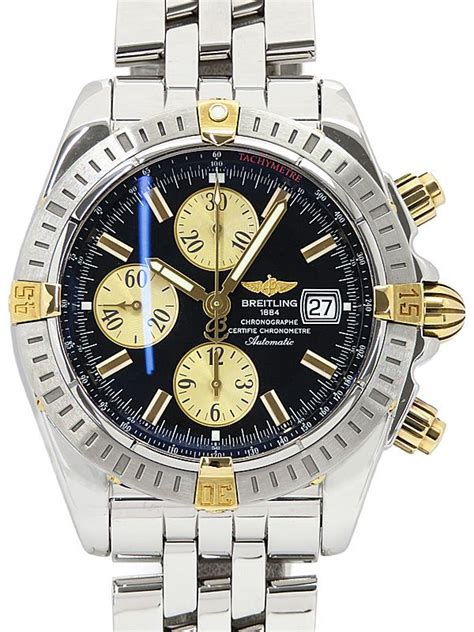 breitling chronomat bicolor circa 1990 1995|pre owned Breitling navitimer.